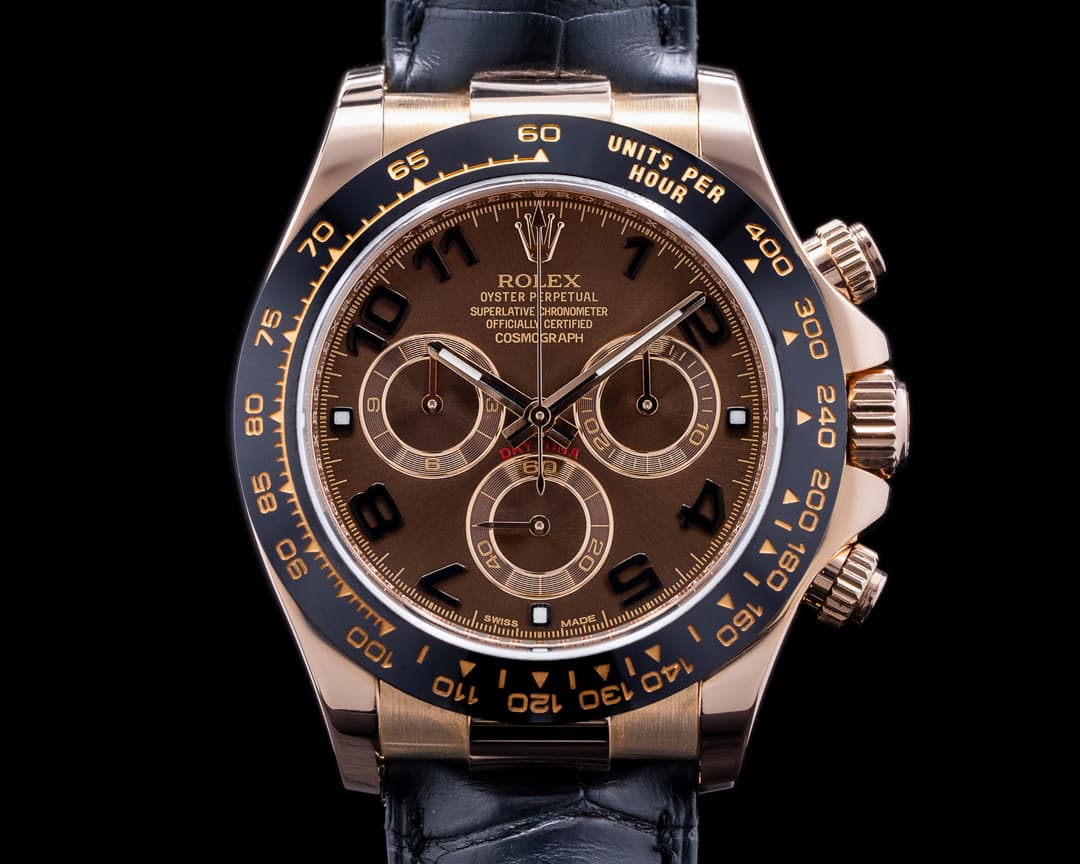 Rolex Cosmograph Daytona 116515LN 18K Rose Gold / Chocolate Dial 2017