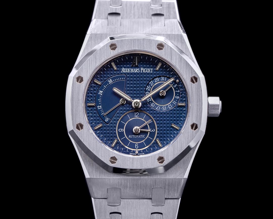 Audemars Piguet Royal Oak Dual Time 25730ST Blue Dial AP SERVICED 