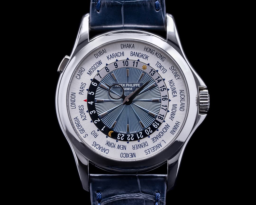 Patek Philippe 5130P World Time Platinum 