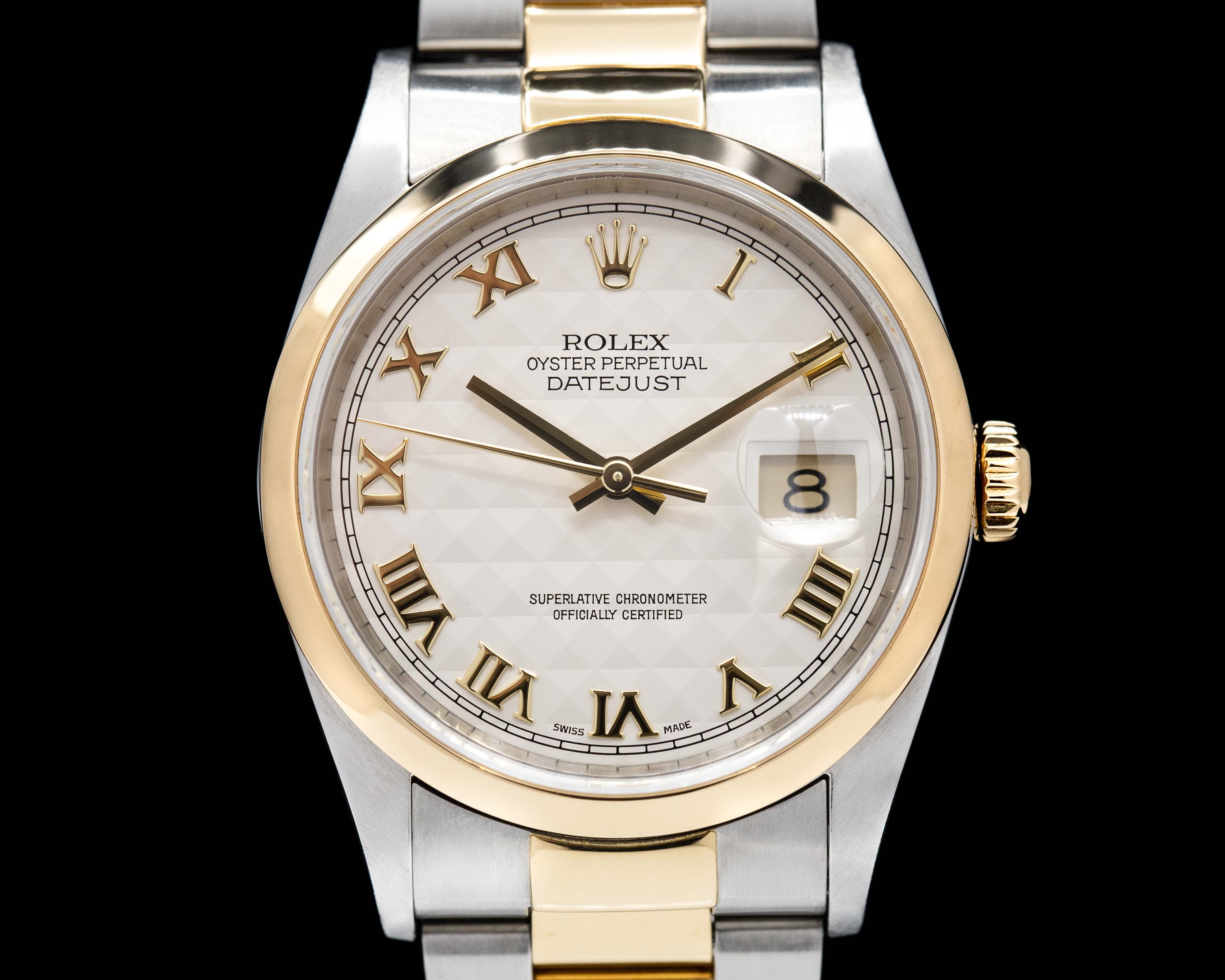 Rolex Datejust Pyramid Dial 18K / SS