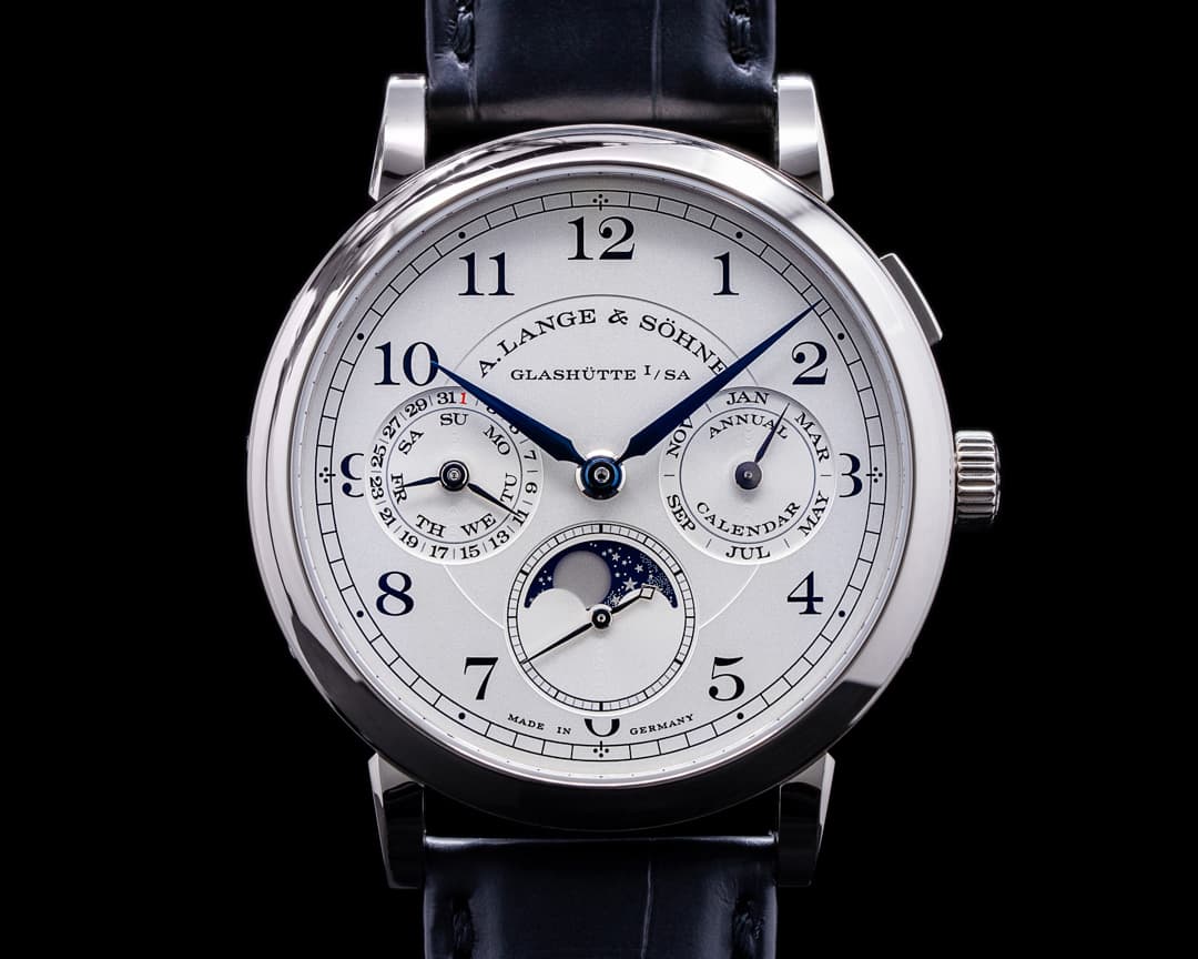 A. Lange and Sohne 1815 238.026 Annual Calendar 18k White Gold 