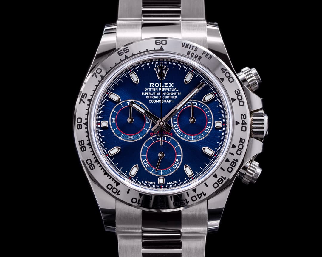 Rolex Daytona 116509 Blue Dial 18K White Gold 2021 UNWORN