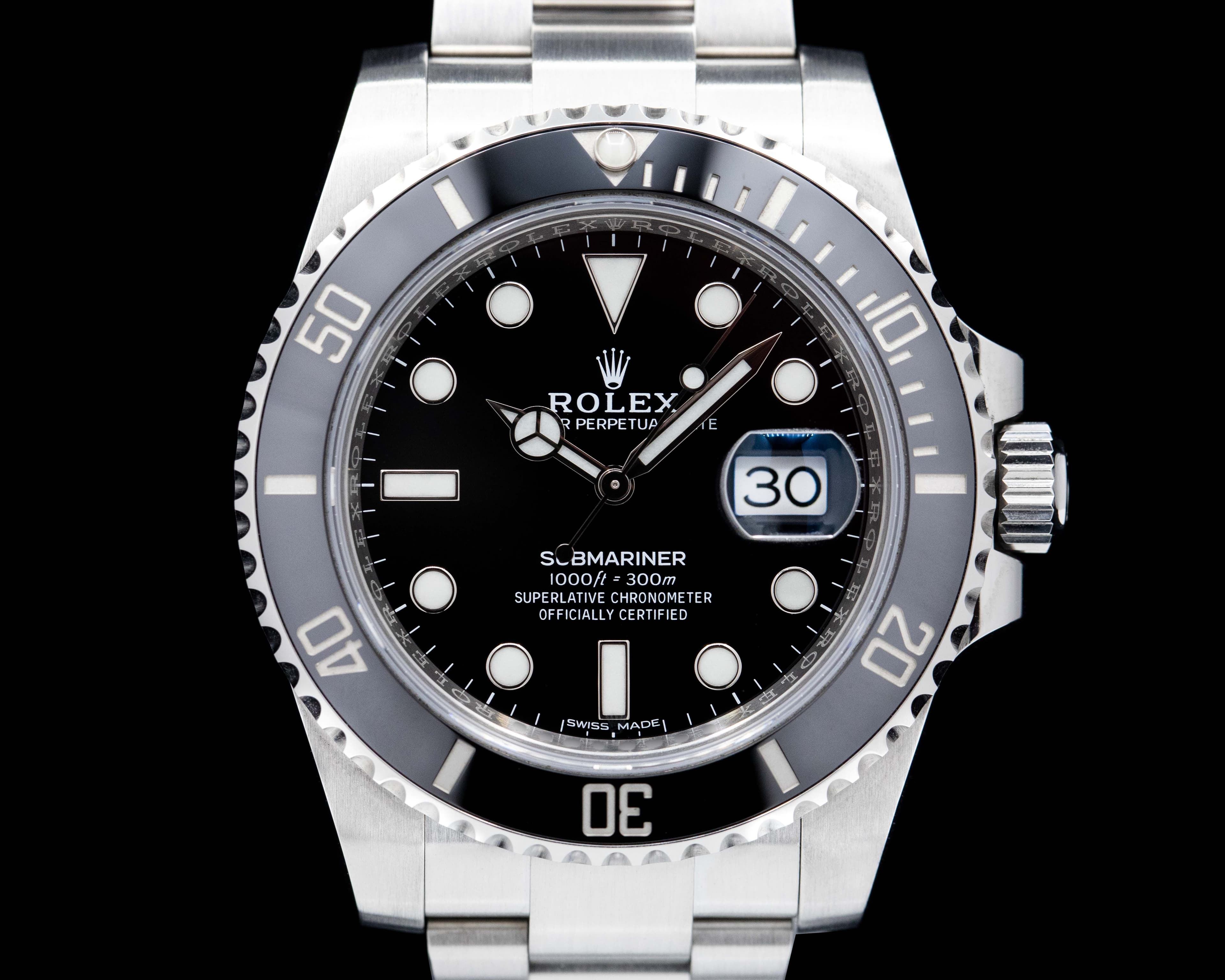Rolex Submariner Date 116610LN Ceramic SS 2019