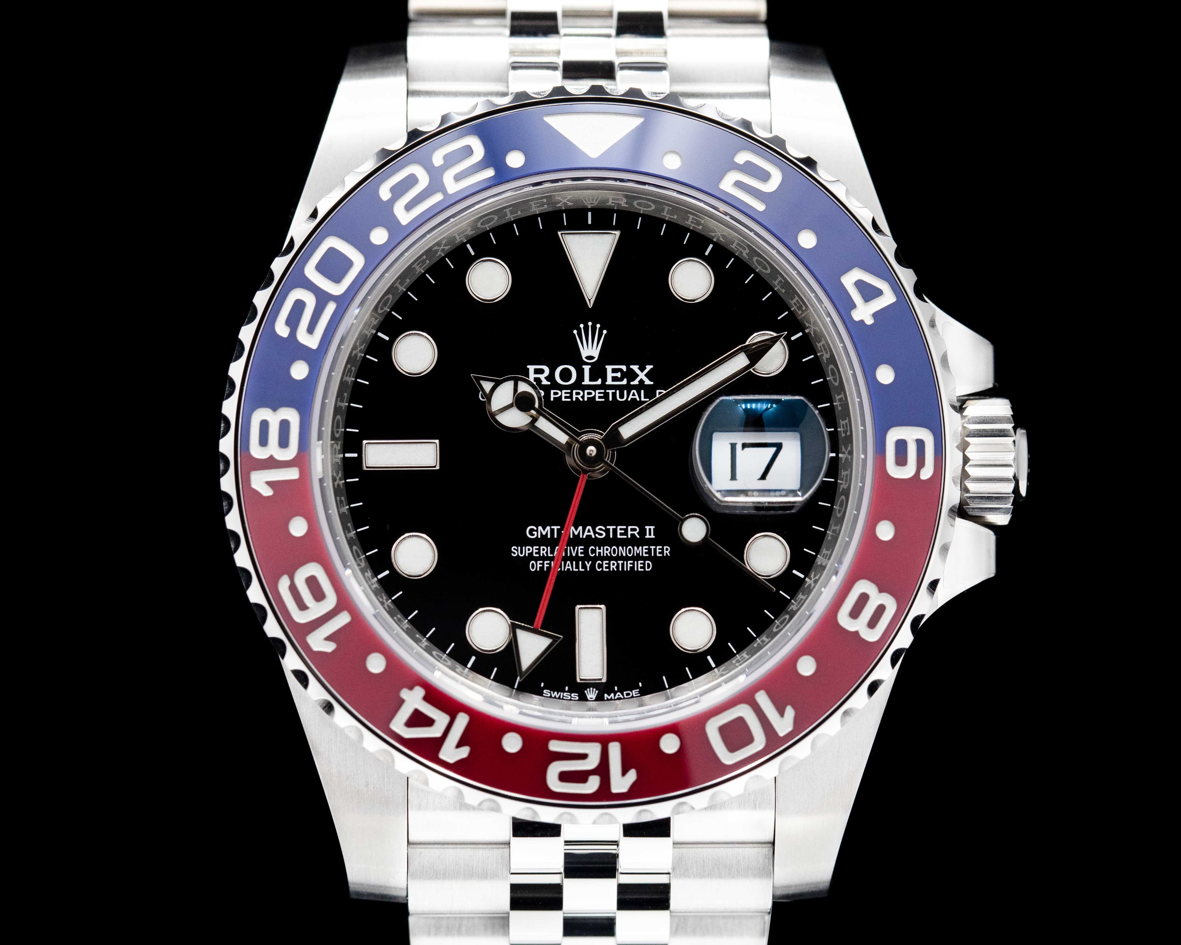 Rolex GMT Master II Ceramic 126710 "Pepsi" SS / Jubilee 2021