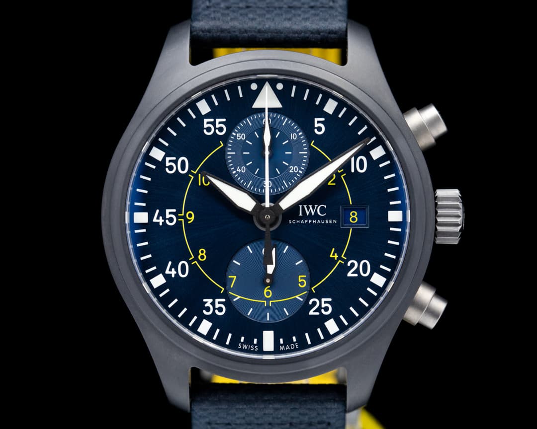 IWC Pilots Watch Chronograph Blue Angels Edition
