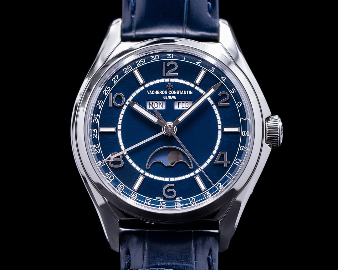 Vacheron Constantin Fiftysix Complete Calendar SS Blue Dial 