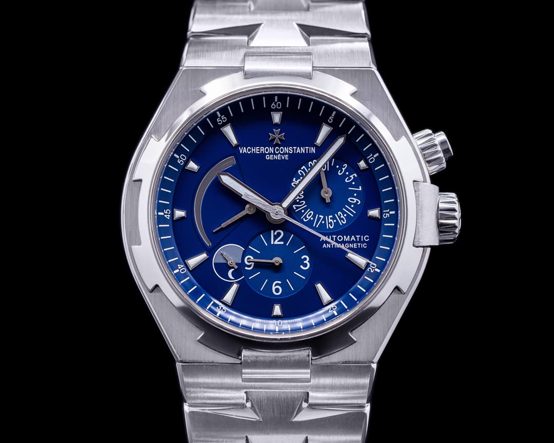 Vacheron Constantin Overseas 47450 Dual Time SS Blue Dial