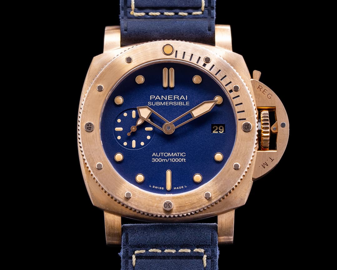 Panerai Submersible Bronzo PAM01074 Blu Abisso 2021