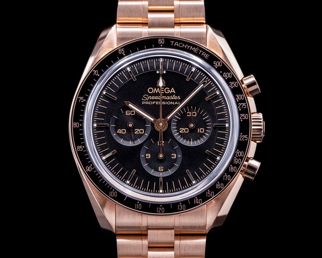 Omega Speedmaster Professional Moonwatch 18k Sedna Rose Gold 2021