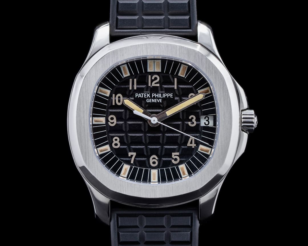 Patek Philippe Aquanaut Automatic Black Dial SS PATEK SERVICE