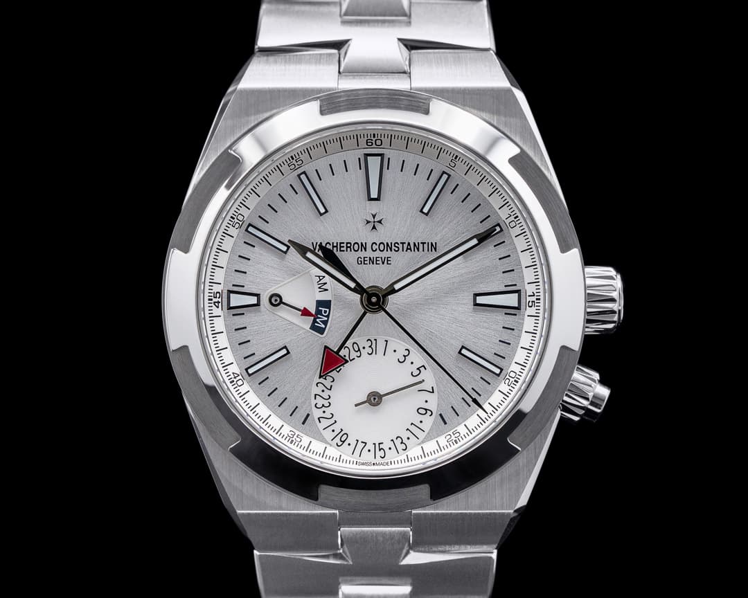 Vacheron Constantin Overseas Dual Time 7900V SS Silver Dial 
