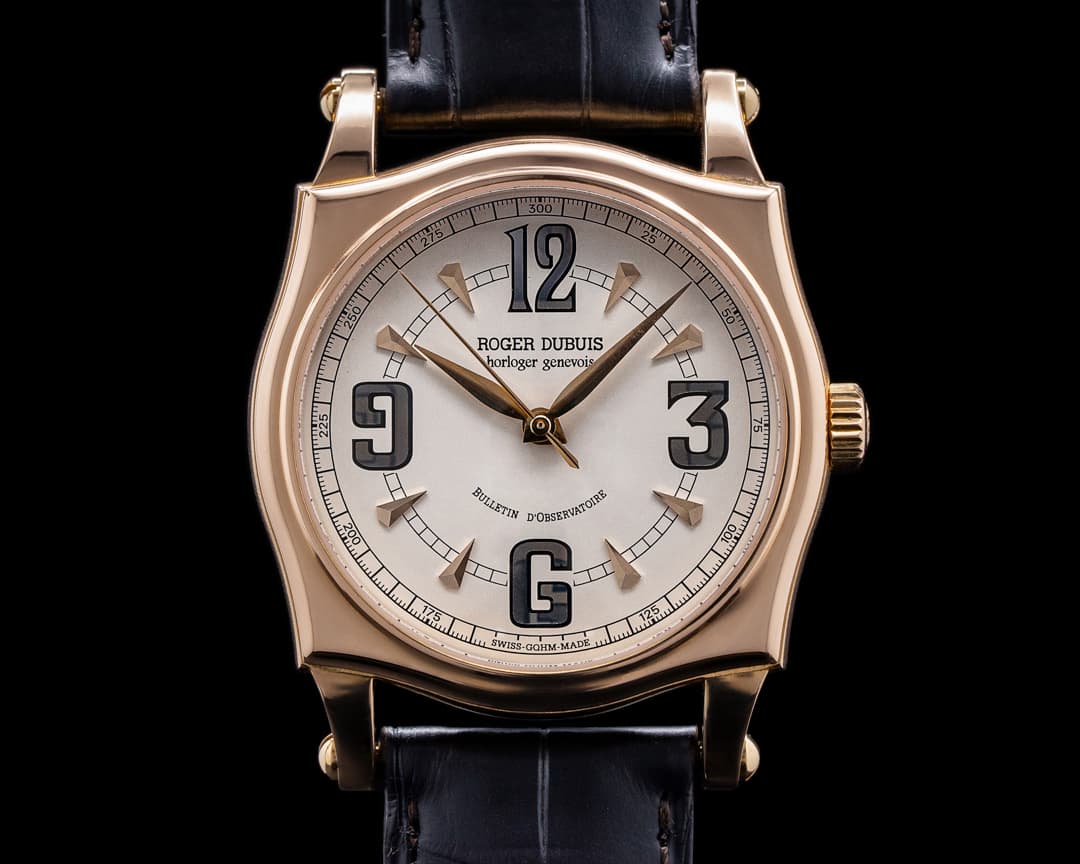 Roger Dubuis Sympathie S40 18K rose Gold Silver Dial