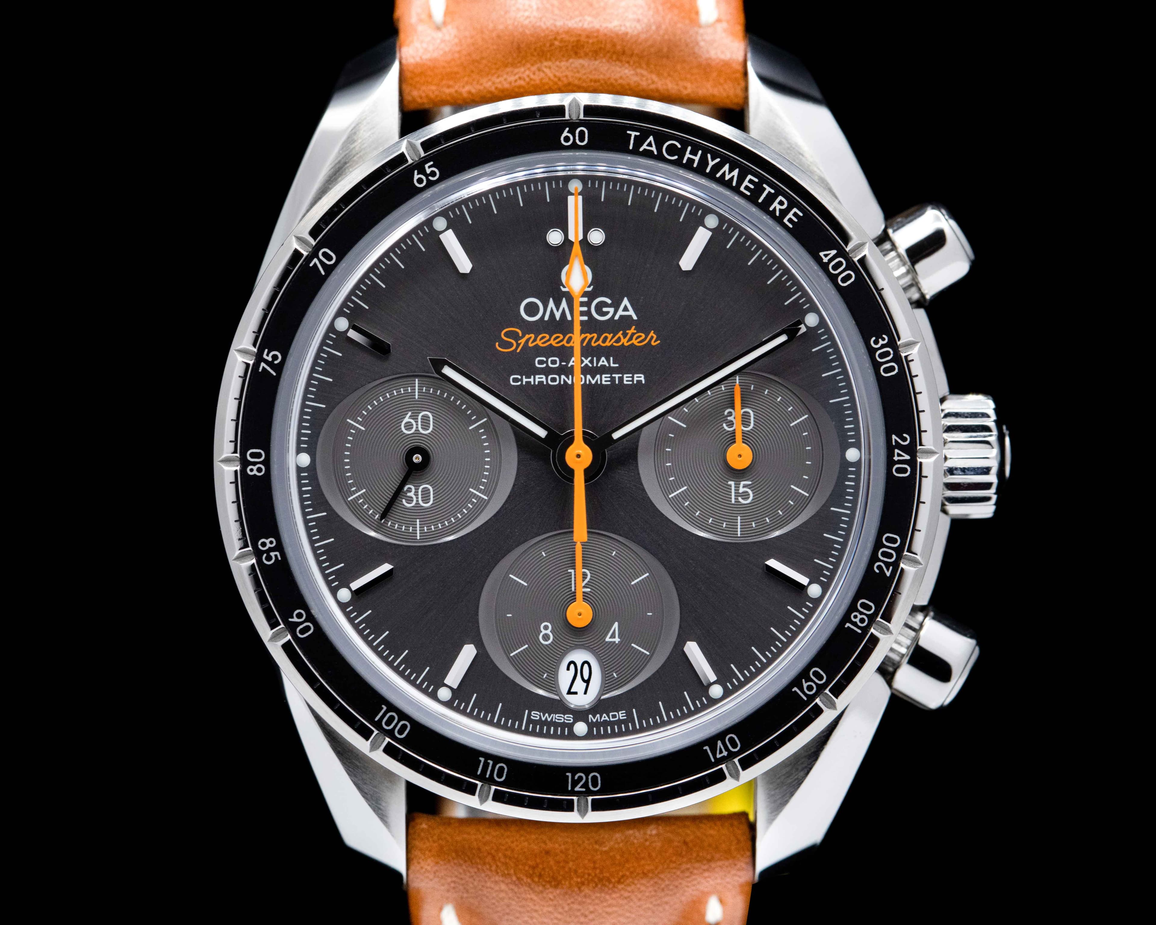 Omega Speedmaster Chronograph Reduced Ceramic Bezel 38MM 2021