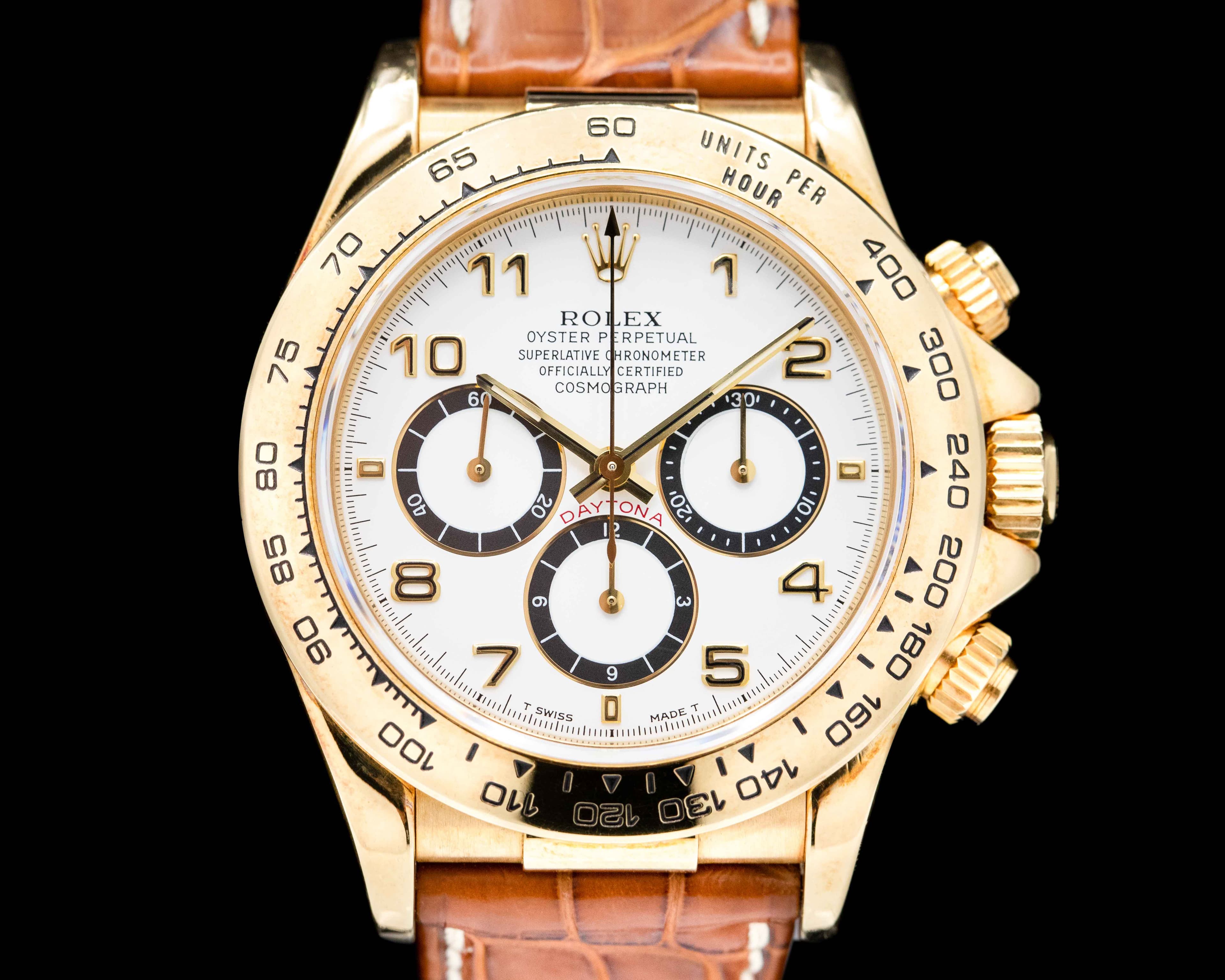 Rolex Zenith Daytona 16518 "Inverted 6" Box & Papers