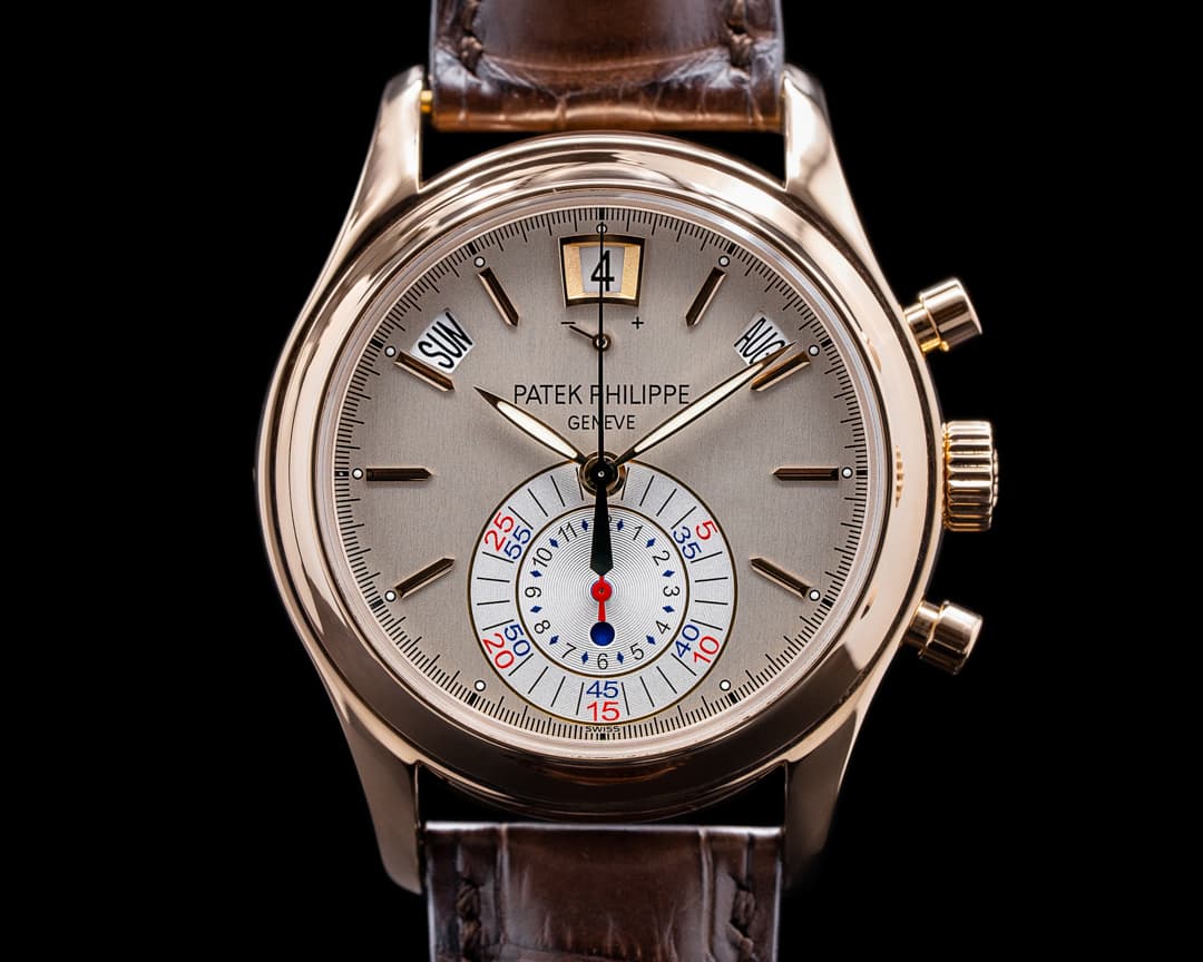 Patek Philippe Annual Calendar Chronograph 5960R 18K Rose Gold