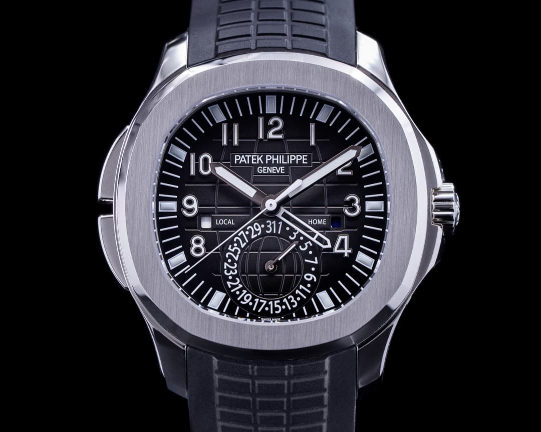 Patek Philippe Aquanaut 5164A Travel Time SS / Rubber 2021