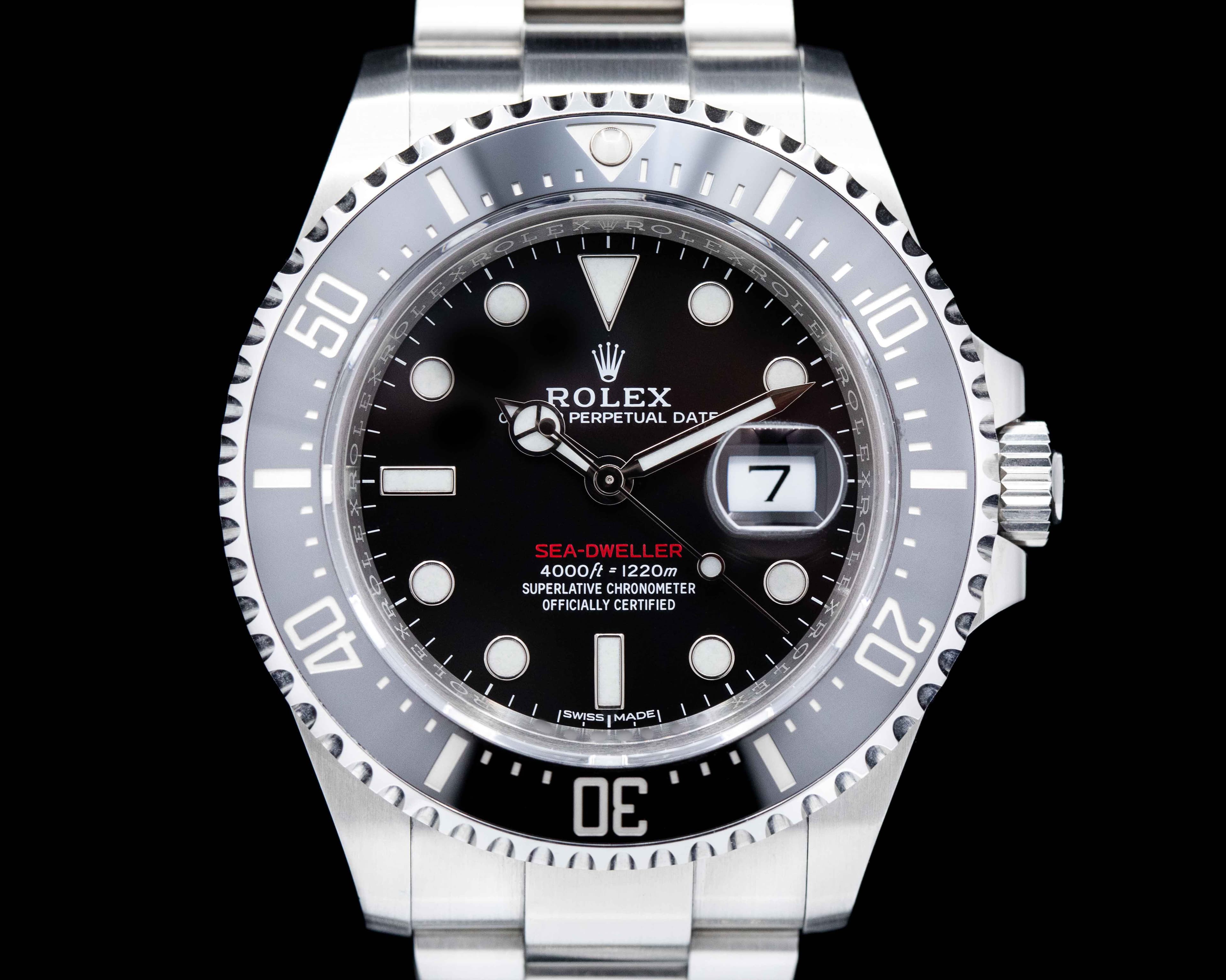 Rolex Sea Dweller 126600 RED 43MM SS 2019