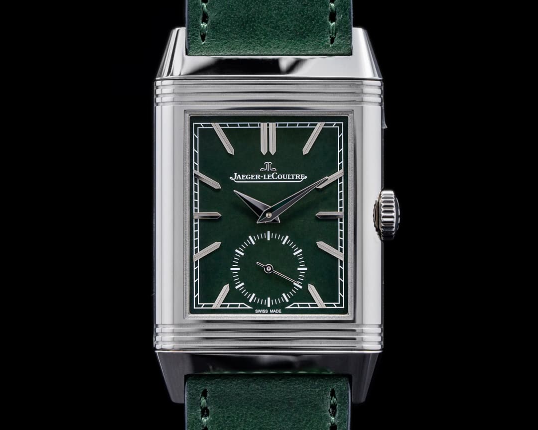 Jaeger LeCoultre Reverso Tribute Small Seconds Green UNWORN