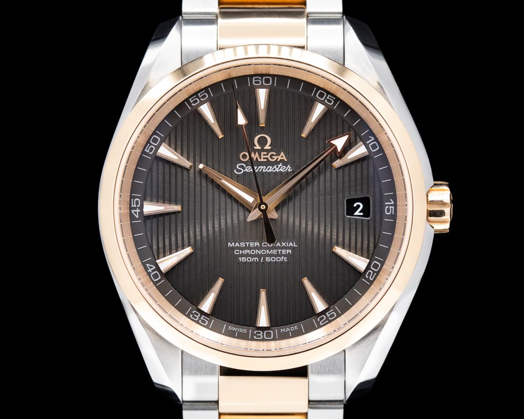 Omega Aqua Terra Co-Axial Chronometer 18k Rose Gold / SS 2020