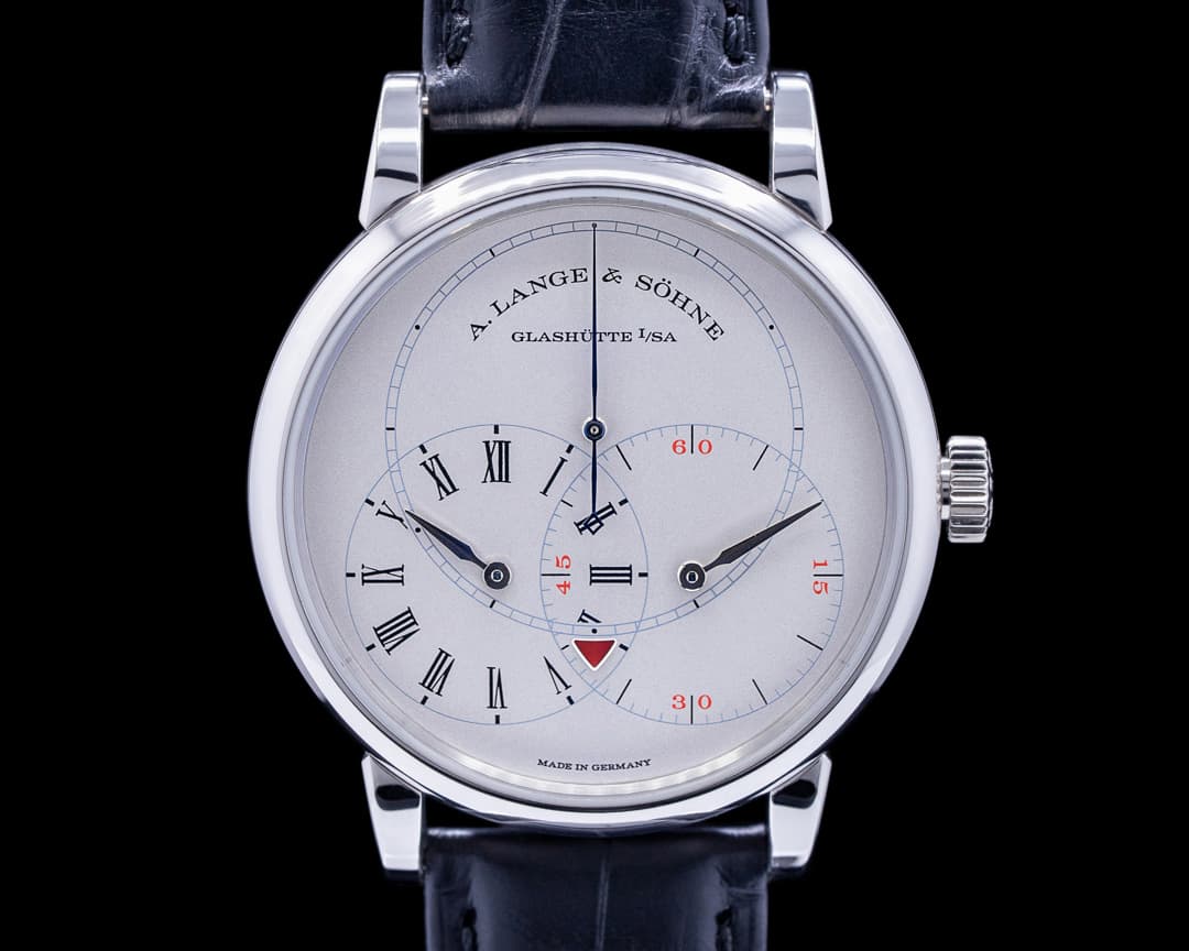 A. Lange and Sohne Richard Lange 252.025 JUMPING SECONDS Platinum Limited  