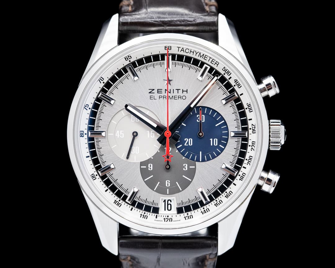 Zenith El Primero Chronograph Tri Color SS 36,000VpH