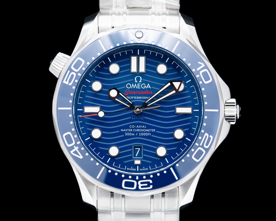 Omega Seamaster Diver 300M SS Blue Dial 42MM "UNWORN"