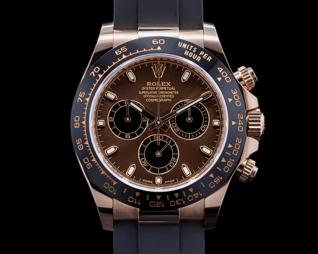 Rolex Cosmograph Daytona 116515LN 18K RG Oysterflex CHOCOLATE 2021