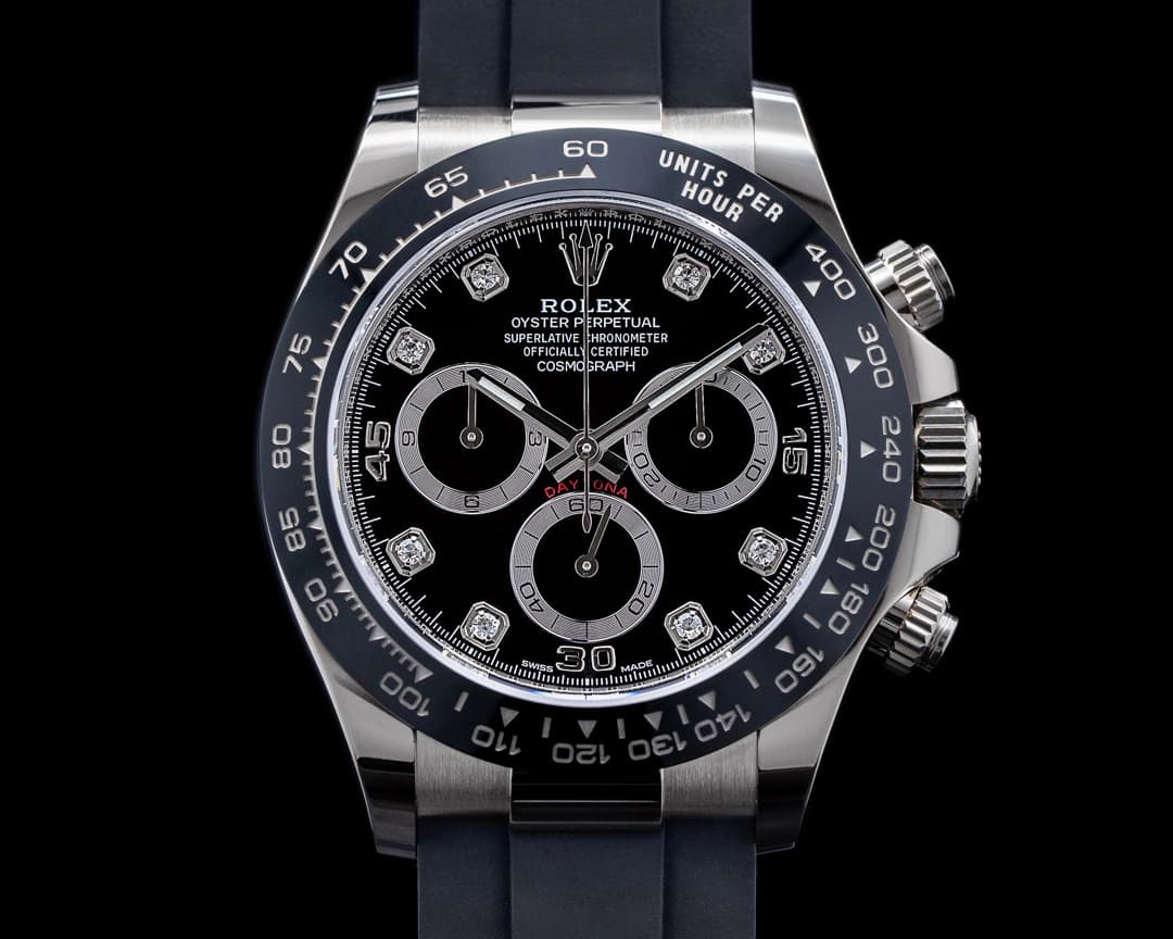 Rolex Daytona 116519 18K Ceramic Black Diamond Dial 2022 