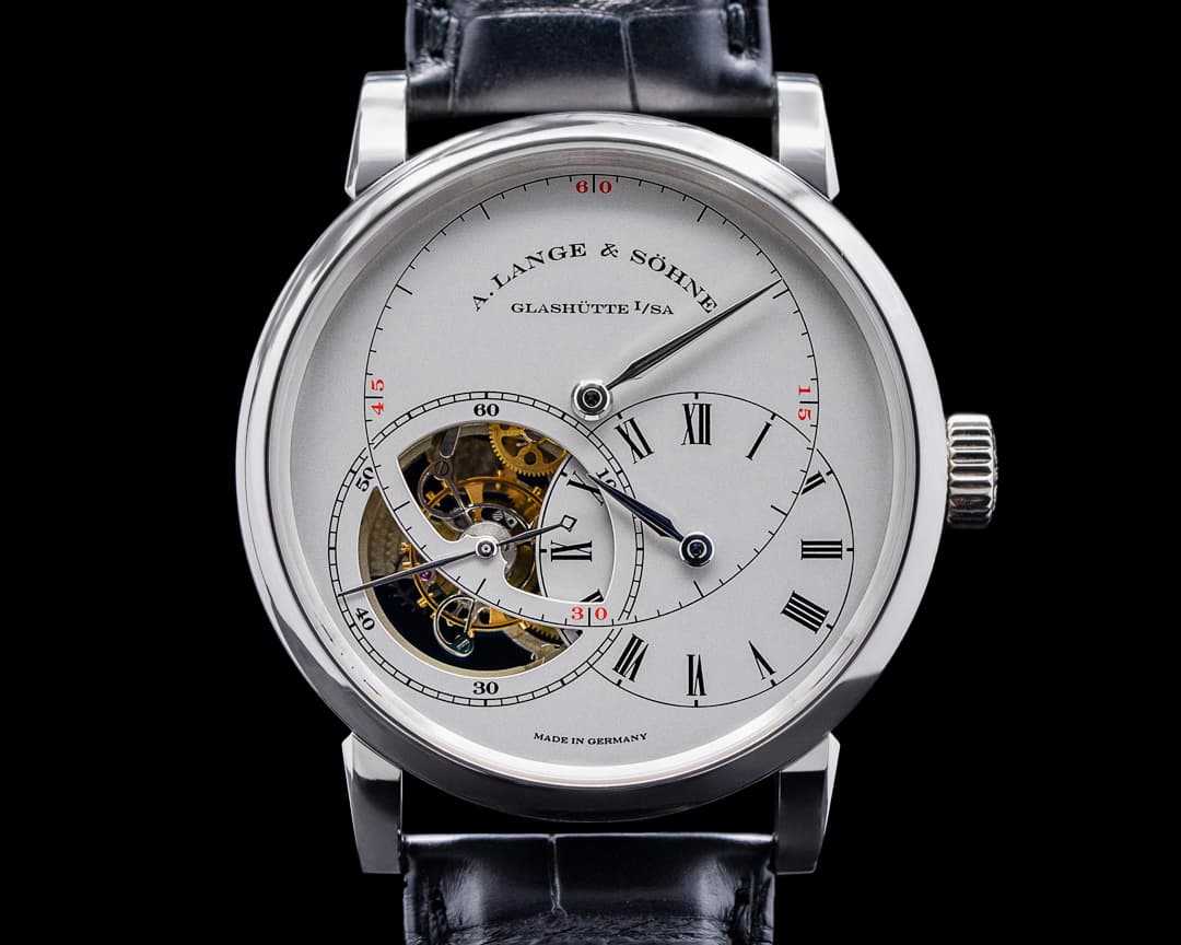 A. Lange and Sohne Richard Lange 760.025F Tourbillon Pour le Merite Platinum Limited 