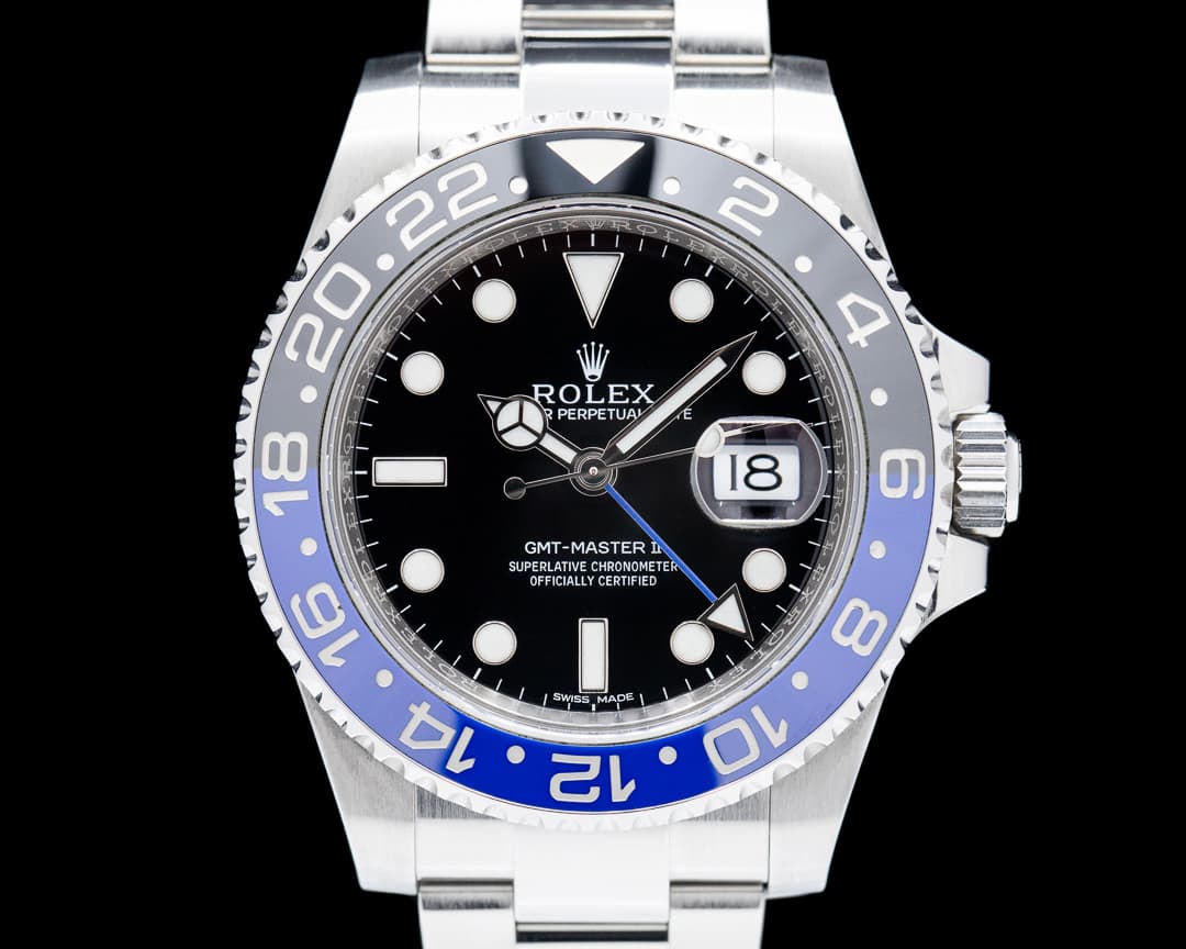 Rolex GMT Master II 116710 Ceramic Batman SS