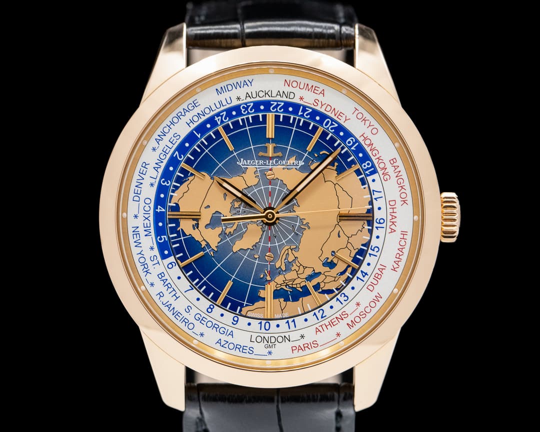 Jaeger LeCoultre Geophysic Universal Time True Second 18k Rose Gold 