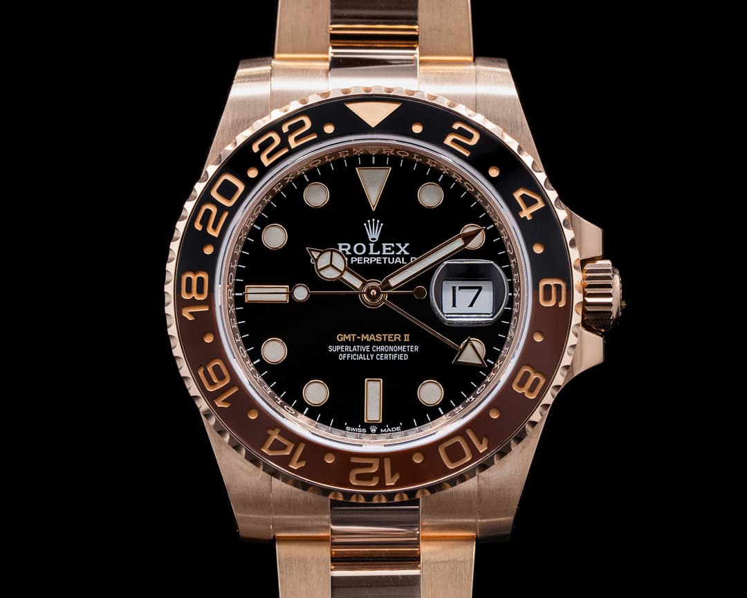 Rolex GMT Master II 126715 18K Everose Ceramic Root Beer 2021