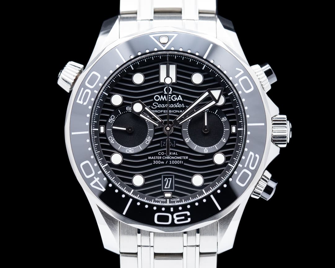 Omega Seamaster Professional Chronograph Black Dial Co-Axial SS 2021