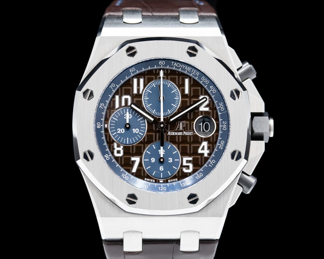 Audemars Piguet Royal Oak 26470ST Offshore Brown Tobacco Dial SS 