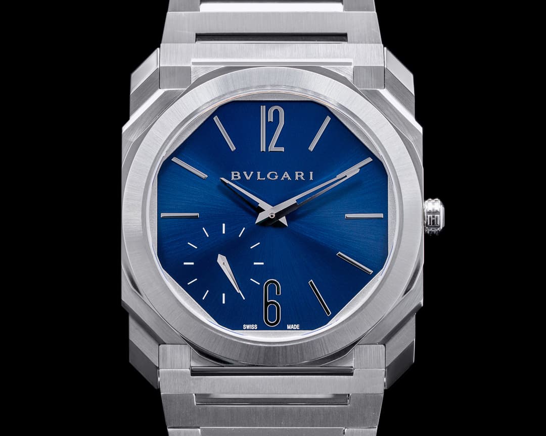 Bulgari Octo Finissimo Extra Thin SS Blue Dail 40MM