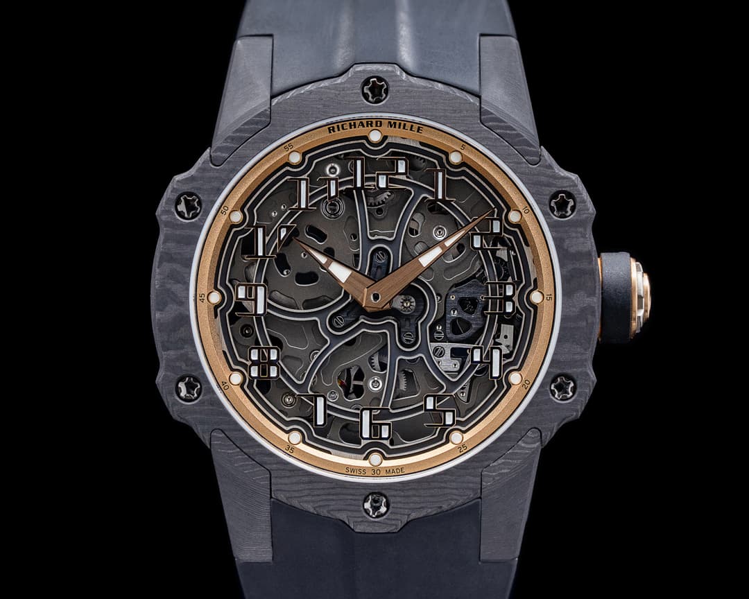 Richard Mille RM33-02 Rose Gold Automatic Carbon TPT