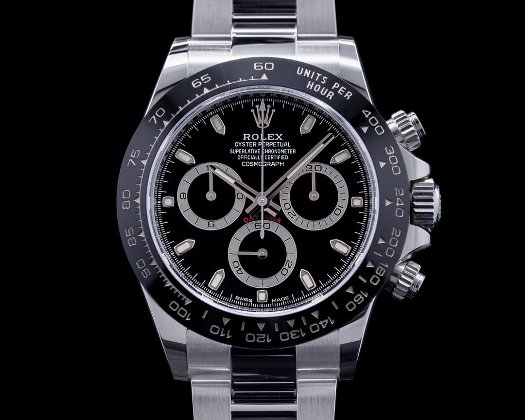 Rolex Daytona 116500 Ceramic Bezel SS / Black Dial 
