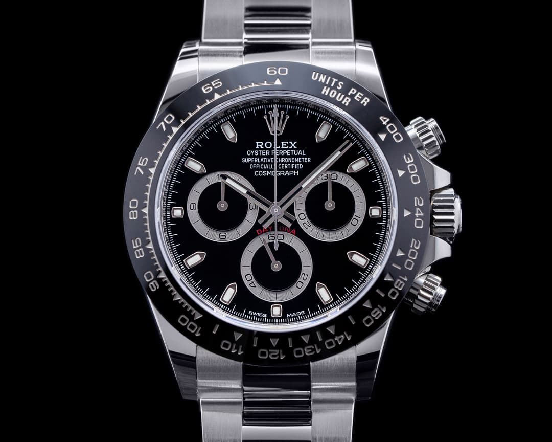 Rolex Daytona 116500 Ceramic Bezel SS / Black Dial 