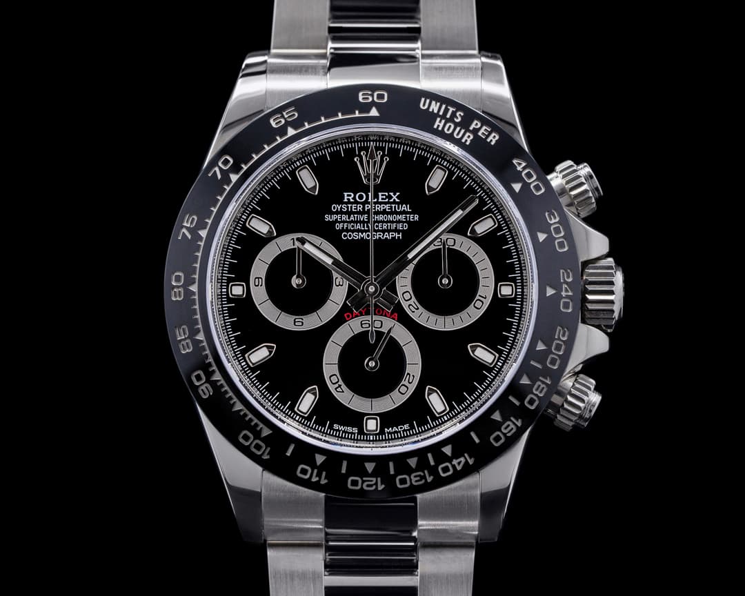 Rolex Daytona 116500 Ceramic Bezel SS / Black Dial 