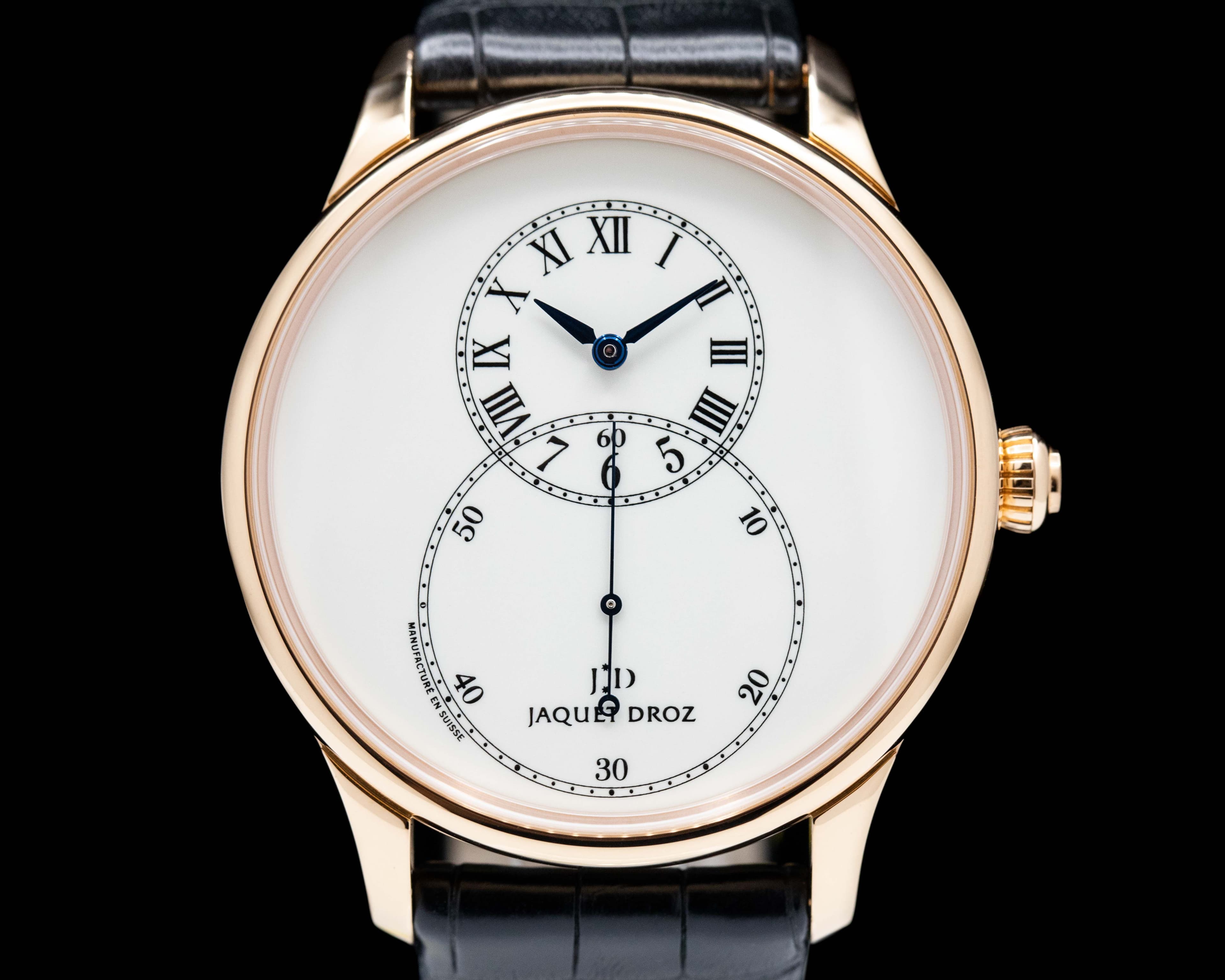 Jaquet Droz Grande Seconde 18K Rose Gold Ivory Dial