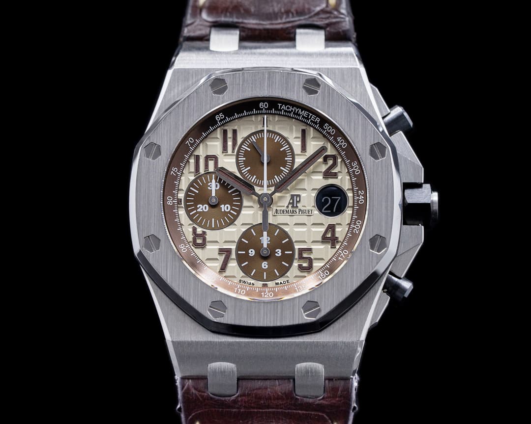 Audemars Piguet Royal Oak 26470ST Offshore SAFARI SS / Alligator