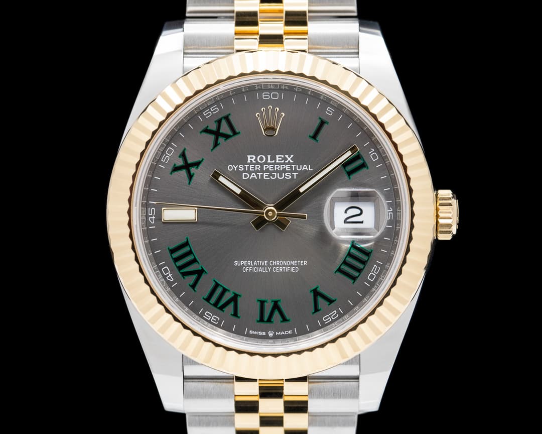 Rolex Datejust II 126333 "Wimbledon" Dial 18K / SS 41MM 2020