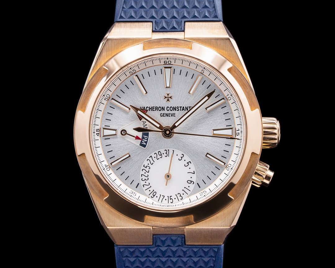Vacheron Constantin Overseas Dual Time 7900V 18K 5N Silver Dial 