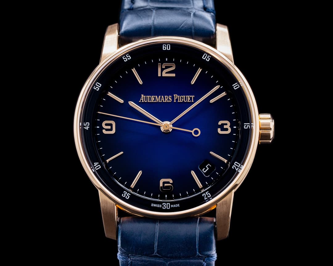Audemars Piguet Code 11:59 Automatic 18k Rose Gold / Blue Dial