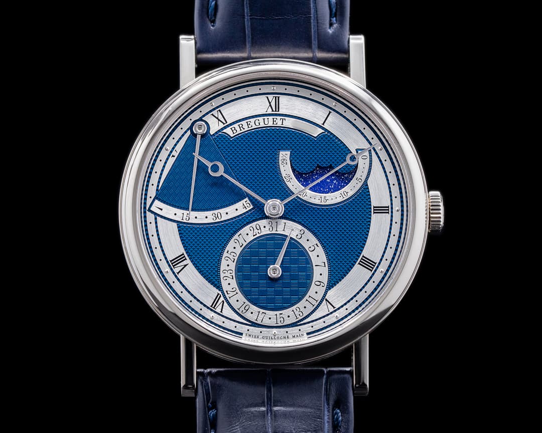 Breguet Classique Power Reserve  7137BB Moon 18K White Gold