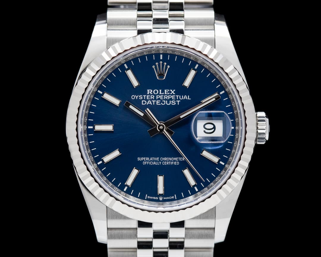 Rolex Datejust Blue Stick Dial / Jubilee Bracelet 2022