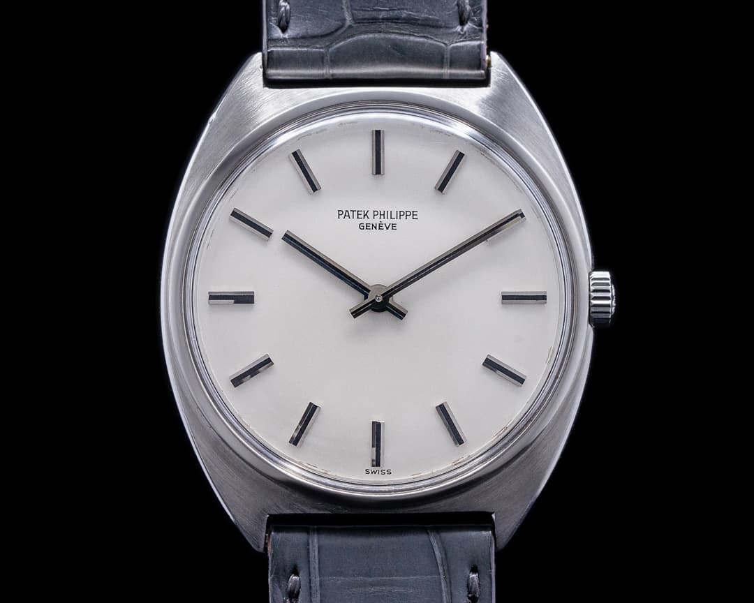 Patek Philippe Calatrava 3574 Steel Very rare 1970s NICE