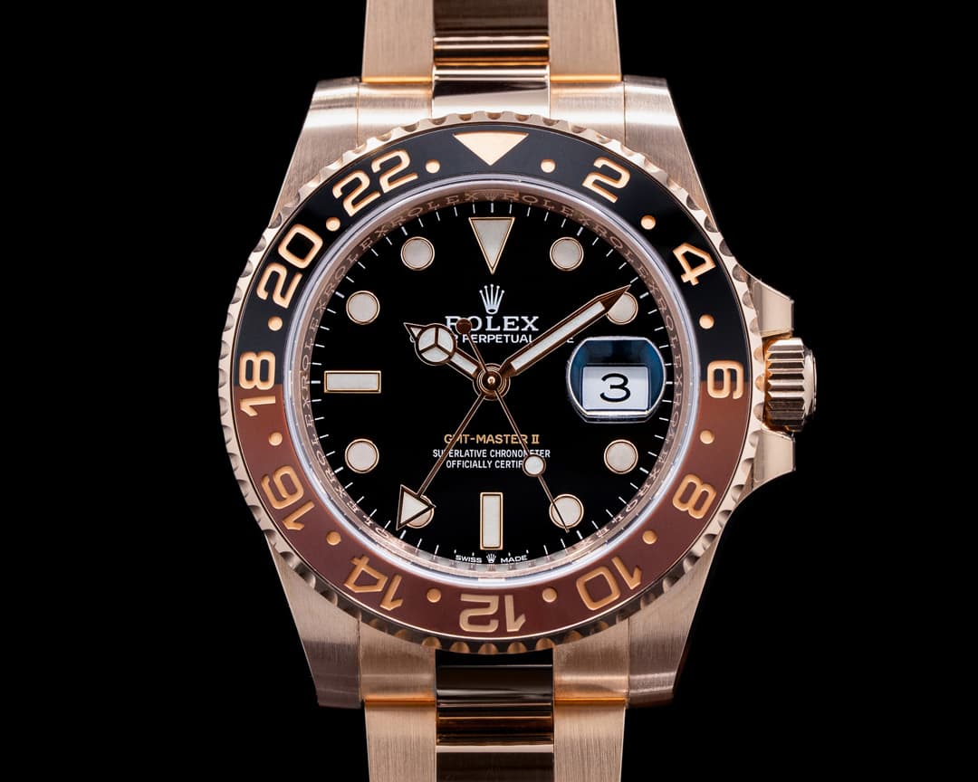 Rolex GMT Master II 126715 18K Everose Ceramic Root Beer 2021