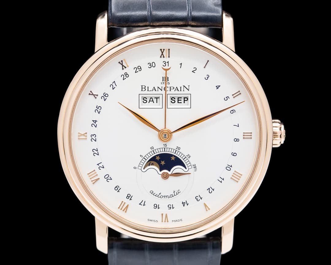 Blancpain Villeret Complete Calendar Moonphase 18K Rose Gold