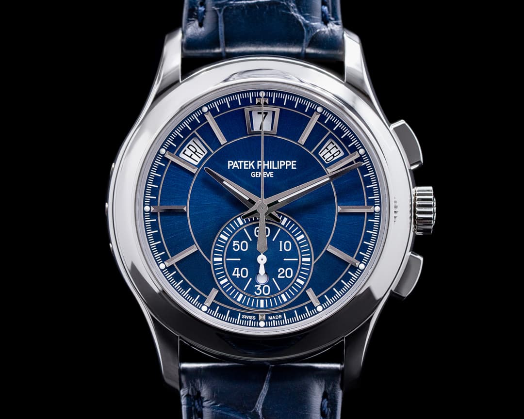 Patek Philippe 5905P Chronograph Annual Calendar PT Blue Dial DISCONTINUED UNWORN 2022